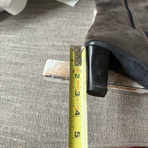 La Canadienne Fleece Lined Zip Up Heels Boots Women’s 8.5 - Picture 9 of 11